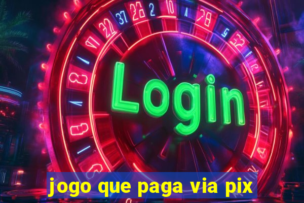 jogo que paga via pix