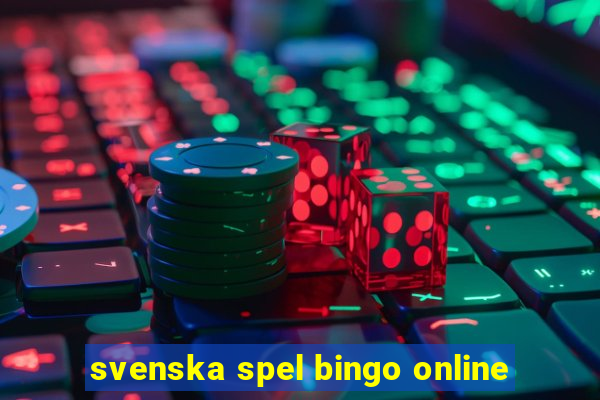 svenska spel bingo online