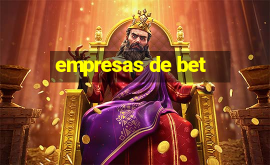 empresas de bet