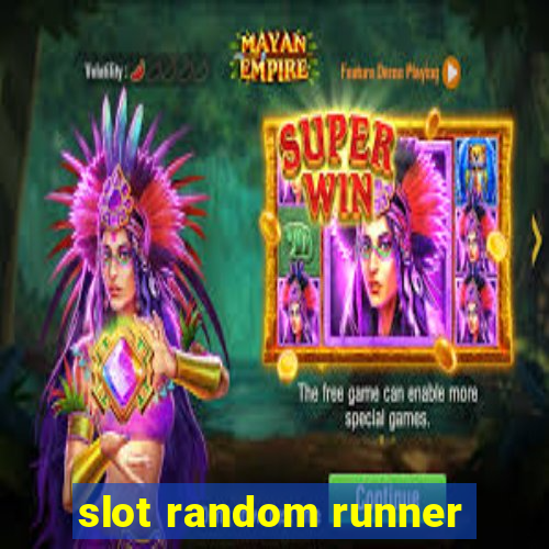 slot random runner