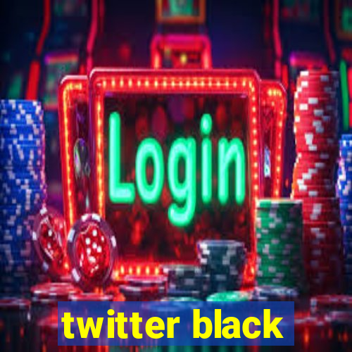 twitter black