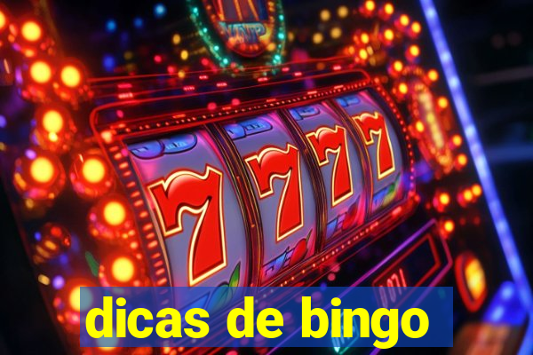 dicas de bingo