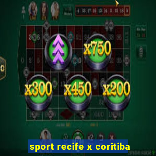 sport recife x coritiba