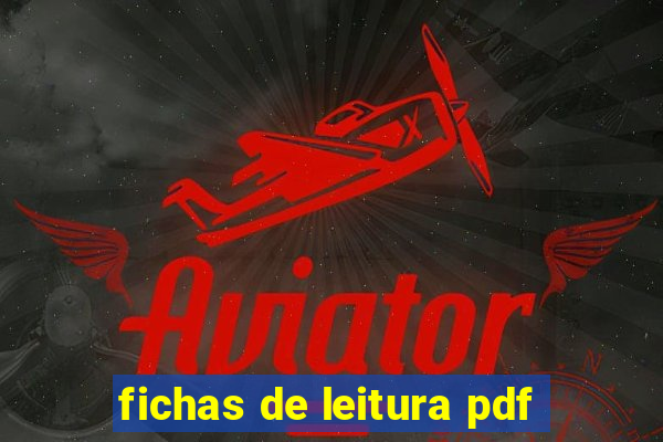 fichas de leitura pdf