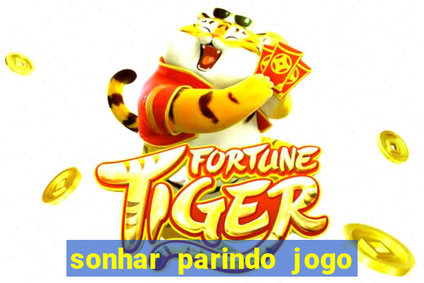 sonhar parindo jogo do bicho