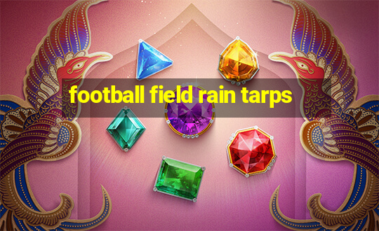 football field rain tarps