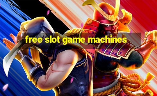 free slot game machines