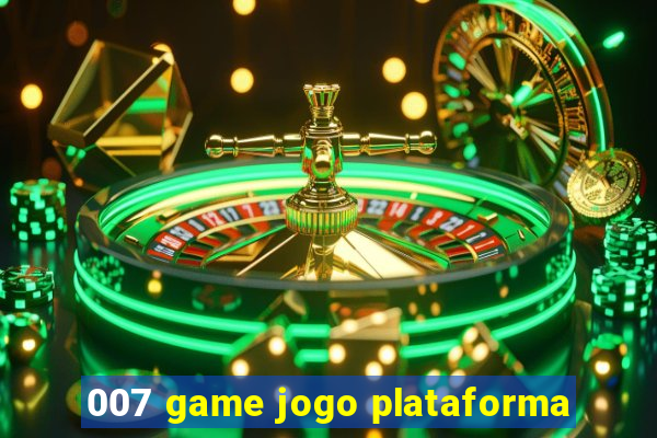 007 game jogo plataforma