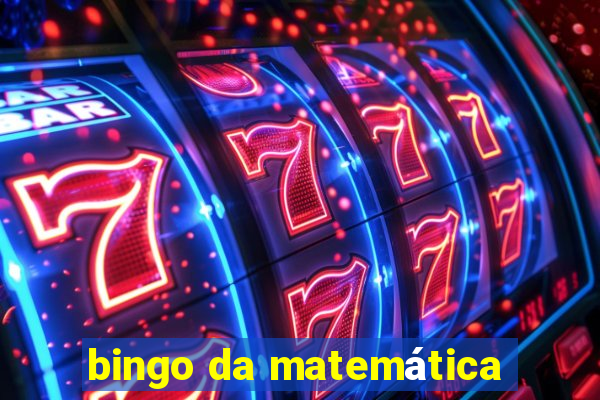 bingo da matemática