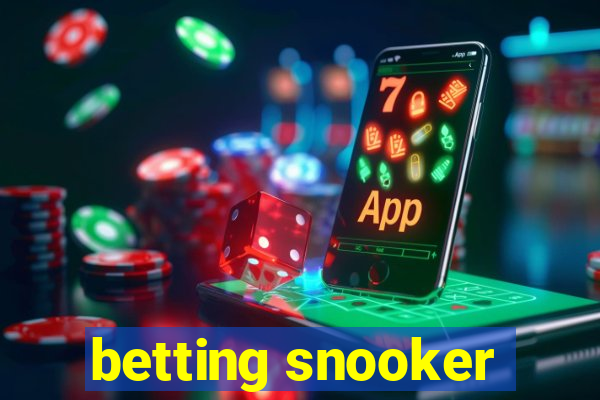 betting snooker