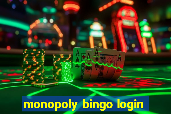 monopoly bingo login