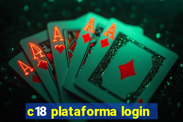 c18 plataforma login