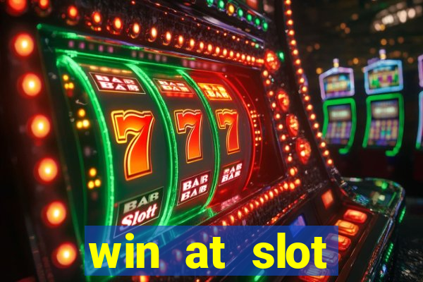 win at slot machines in casinos