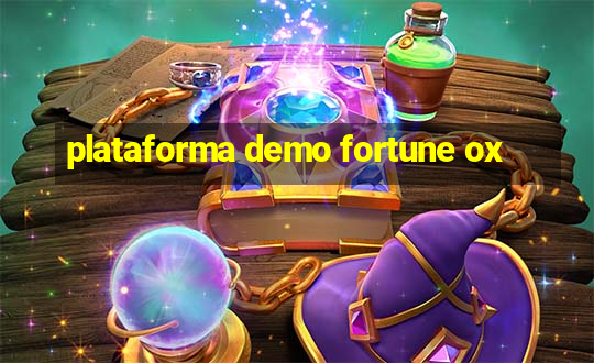 plataforma demo fortune ox