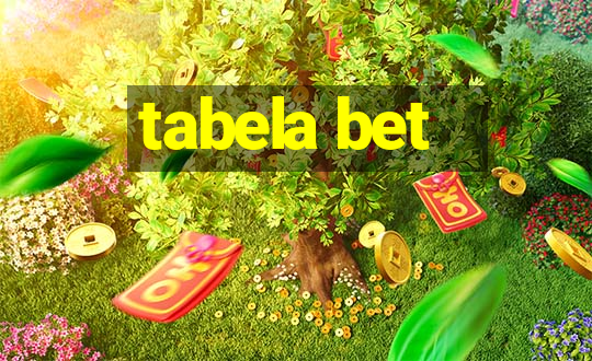 tabela bet