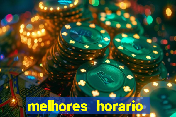 melhores horario fortune tiger