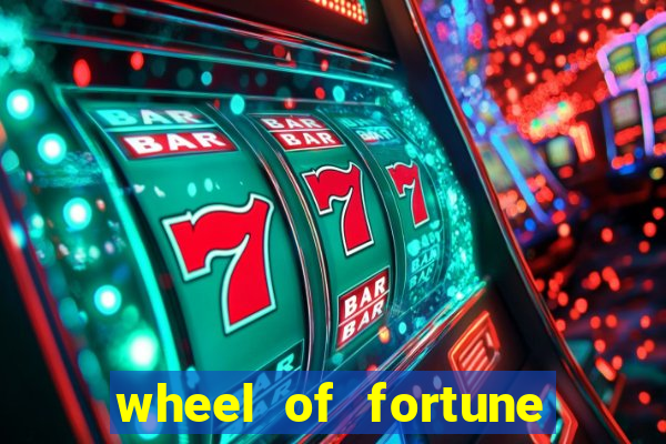 wheel of fortune slot machine