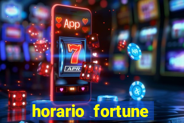 horario fortune tiger madrugada