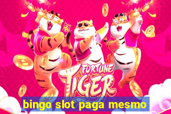 bingo slot paga mesmo