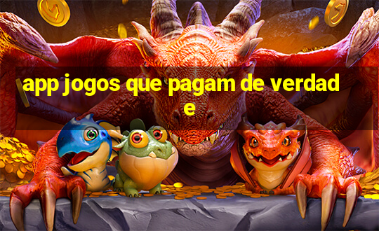 app jogos que pagam de verdade