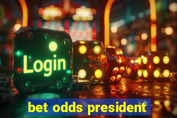 bet odds president