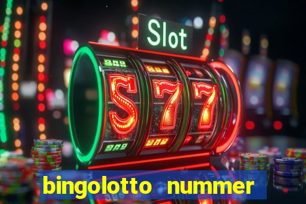 bingolotto nummer ettans bingo