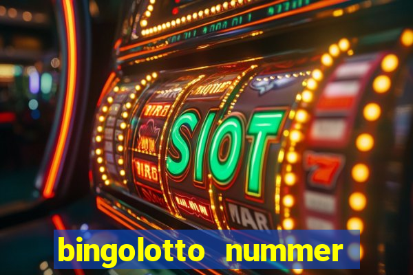 bingolotto nummer ettans bingo