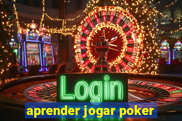 aprender jogar poker