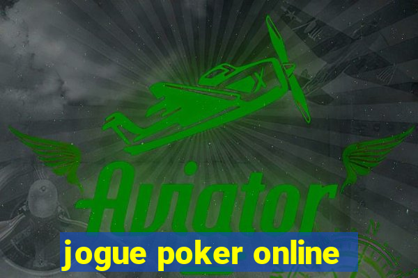 jogue poker online