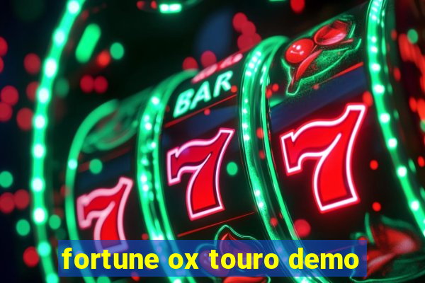 fortune ox touro demo