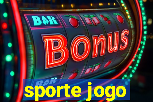 sporte jogo