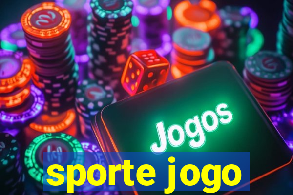 sporte jogo