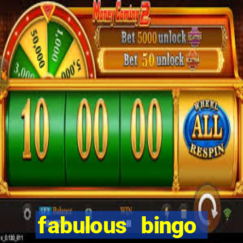 fabulous bingo bonus code