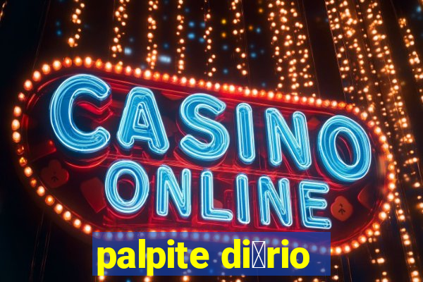 palpite di谩rio