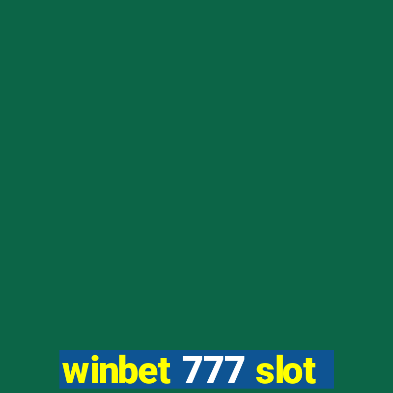 winbet 777 slot