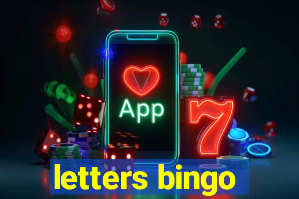 letters bingo