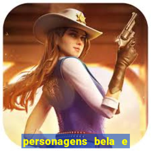 personagens bela e a fera png