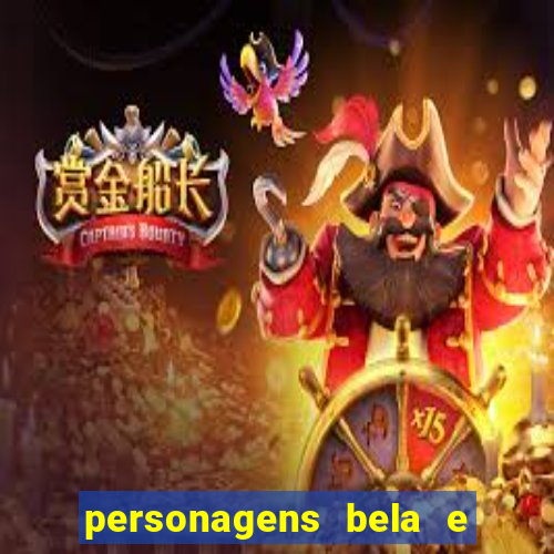 personagens bela e a fera png