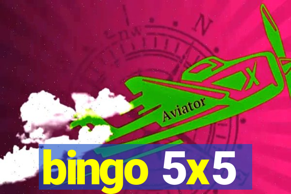 bingo 5x5