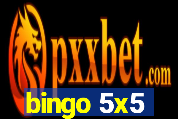 bingo 5x5