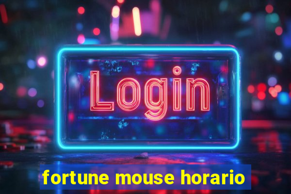 fortune mouse horario