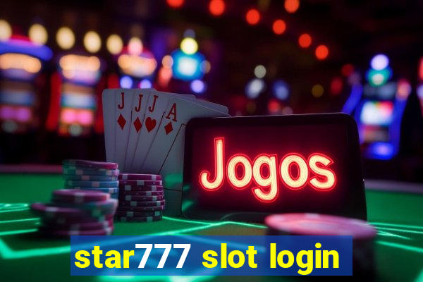 star777 slot login