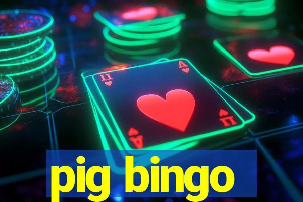 pig bingo