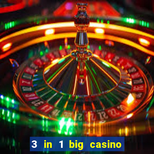 3 in 1 big casino game set