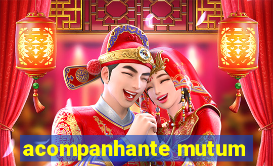 acompanhante mutum