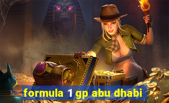 formula 1 gp abu dhabi