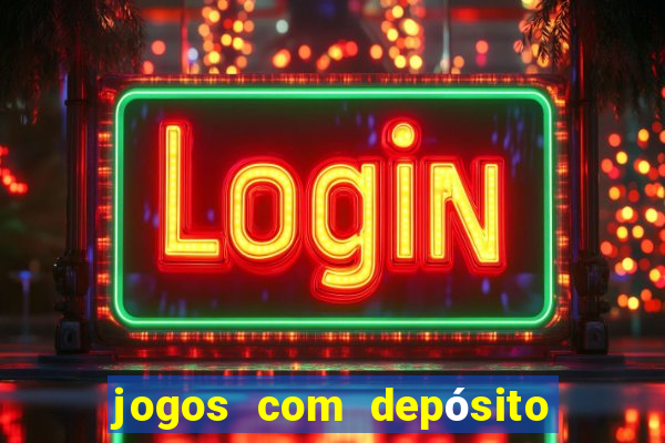 jogos com depósito de 3 reais