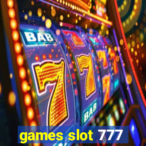 games slot 777