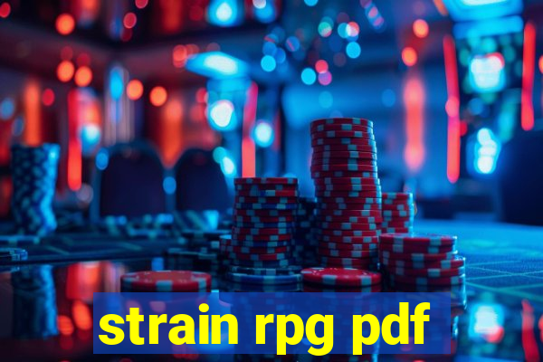 strain rpg pdf