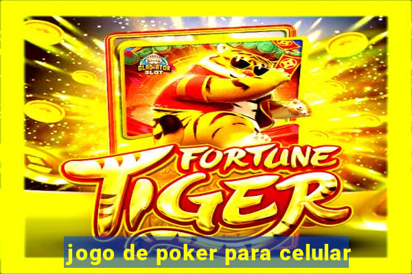 jogo de poker para celular